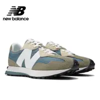 在飛比找PChome24h購物優惠-[New Balance復古鞋_中性_鋼鐵藍_MS327CR