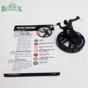 Heroclix Captain America and Avengers set Black Panther #037a Rare figure w/card