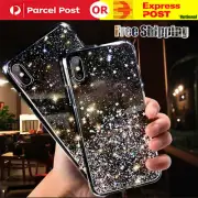 Bling Glitter Case Ultra-thin Soft Cover Black For iPhone 11 Pro Max Xs/Xr 7 8 6