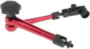 Red Flexible Digital Dial Test Indicator Magnetic Base Stand Holder 12 Inch