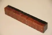 Borneo Ebony Pen Blanks, 5 pc. - Price Includes Shipping