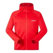 BERGHAUS Mens Abbeystead FZ Hooded Jacket (Volcano)