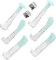 Anneome Replacement Ear Spoons Accessories Assorted Color Tips with Nuts for Practical Ear Cleaning