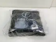 Fellie Cover, Patio Table and Chair Cover, 125" x 87" x 28", Black