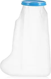 Waterproof Leg Cast Cover for Adult Shower Boot Reusable Bath Leg Feet Ankle Cover Foot Protector