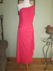 Alex Evenings Red Salmon Evening Prom Dress in Size 8