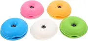 SEWACC 5Pcs Organizer Creative Sea Turtle Cord Management Winder for Earphones Chargers Durable Cable Storage
