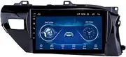 car Radio Stereo Android 8.1 10.1" GPS Navigator with Canbus Compatible for Toyota Hilux from 2016 to 2018 Support Bluetooth/WiFi/TPMS/OBD/DAB/AUX/USB/Mirror Link/Steering Wheel.