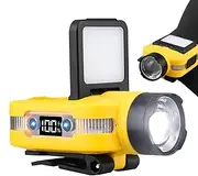 Hat Clip Light Rechargeable - Portable Fishing Headlamp - Portable Fishing Headlamp, Rechargeable Waterproof Hat Light, Bright Hat Flashlight Headlamp for Running