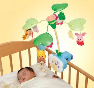【HENRY社長】日本商品 TOMY 迪士尼 嬰兒旋轉音樂床鈴 嬰兒安撫玩具 嬰兒床 嬰兒車 小熊維尼 滿月禮 預購