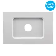 Clipsal Saturn ZEN 30 Series 1 Gang Grid & Plate White