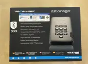 diskAshur PRO² 2TB Pin Authenticated USB-3.1 Portable Drive Sealed Encrypted