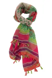 Bold Tassels Scarf--JJ-KS27