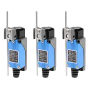 ME-8107 Adjustable Rod Lever Arm Momentary Limit Switch 1NC+1NO 3Pcs
