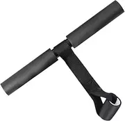 Waist Belly Exercise Tool Abdominal Stimulator Abdominal Muscle Trainer Home Fitness Equipment Self Suction Sit up Bar Fitness Bar Portable Exercise Equipment Exercise Bar Black