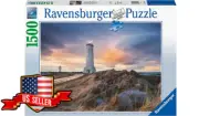 NEW SEALED Ravensburger 17106 Stefan Landscape Lighthouse 1500 Pc Jigsaw Puzzle