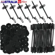 Solar Panel 100 Sets Wire Mesh Secure Clips Pigeon Wire Proofing Bird Protection