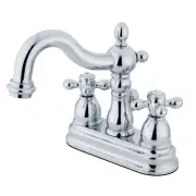 Kingston Brass KB160.AX Heritage 1.2 GPM Centerset Bathroom - Chrome