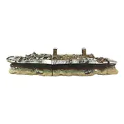 Aquarium Titanic Shipwreck Decorations Resin Material Ship Decorations-WS-054