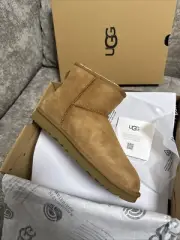 Size UK 6 - GENUINE UGG Boots W Classic Mini II Chestnut Beige Brown - RRP £165!