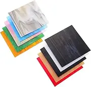 OSALADI 10Pcs Cathedral Colored Glass Tiles for DIY Crafts Stained Glass Decoration Unique Art Sheets for Wedding