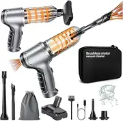 Car Vacuum Cleaner High Power Cordless, 15000PA Portable Handheld Vacuum Cleaner with 120W Power Brushless Motor, 3 in 1 Rechargeable Wireless Dust Buster for Car, Home Cleaning