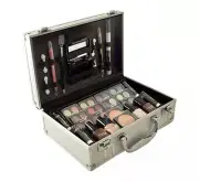 Shanyshine Carry All Trunk Train Case Makeup & Reusable Aluminum Case Gift Set