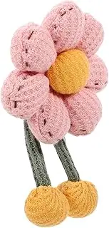 Vaguelly Sunflower Pin Decorate Brooch Girl Pin Delicate Pin Lapel Pin Sunflower Design Pin Sunflower Breastpin Pin for Jackets Decorative Pins Cloth Pink