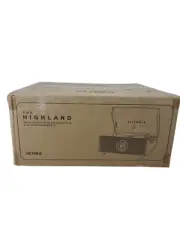 Highland Bluetooth Record Player - Farmhouse Walnut