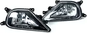 SILILAN Pair Left&Right Front Auto Bumper Halogen Fog Lamp Assembly Fit for Touareg 2016 2017 2018 Fog Light 7P6941699G 7P6941700G