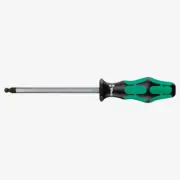 Wera 022810 4 x 100mm Kraftform Plus Ball End Hex Screwdriver