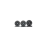 100kg Black Pro Bumper Plate Set
