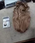 Ombre Highlight Blonde Wig with Bangs 100% Human Hair None Lace