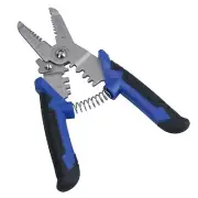 7” Multifunctional Electrical Wire Strippers Cutters Crimpers Stainless Steel