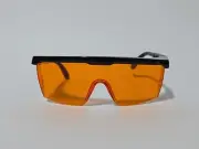 UV Light Safety Glasses – Yellow UVC Protective Goggles - EN207 ANSI Z87.1, CE –