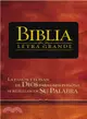 Biblia Letra Grande ─ RV 1909, Imitacion Piel Negra