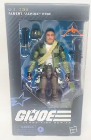 Gi Joe 6" Albert Alpine Pine Figure #133 Classified Boxed Hasbro