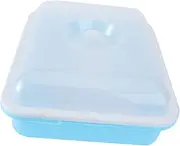 Yardwe Nursery Tray with Lid Hydroponic Plant Breeding Tray for Seedlings Plastic Planting Starter Pot for Vegetables and Sprouts for Home Gardening and Propagation