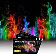 Magical Flames Fire Color Changing Packets Pit, Campfires, 3 Pack