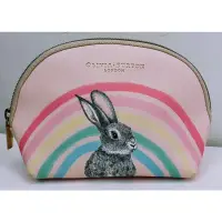 在飛比找蝦皮購物優惠-OLIVIA BURTON 彩虹兔 化妝包 收納包 兔 包包