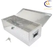30" Aluminum Truck Trunk Pickup Bed Trailer ATV Lockable Storage Tool Box