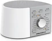 Sound + Sleep SE White Noise Machine: 64 Non-Looping Sounds & Sleep Timer