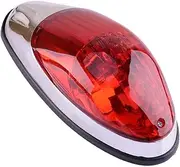 Turn Signal Indicator 12V ABS Universal Rear Red Running Stop Brake Auxiliary Tail Light Lamp for Motorcycle Chopper Cruiser