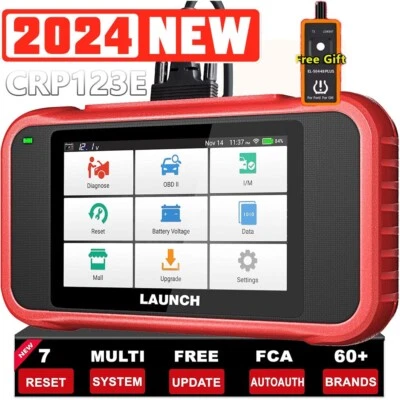 LAUNCH CRP123E Automotive OBD2 Scanner Diagnostic Code Reader Car ABS SRS Engine