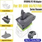3 in 1 Converter for Dyson V6 V7 V8 Battery Adapter for Ryobi 18V ONE+ Battery