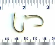 100 Matzuo 130050 O'Shaughnessy Sea Armor Live Bait Fish Hooks size 2