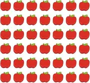 60 Pcs Mini Apple Erasers Small Fruit Erasers Tiny Cute Pencil Erasers Kids Novelty Erasers Fun Student Erasers School Reward Supplies