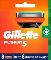 Gillette Fusion 5 Blades Refill 4 Cartridge Pack made in Germany