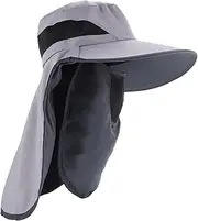 [Parliky] Sun Protection Fishing Hat Fishing Men Boonie Floppy Visor Bucket Hat Fishing Hat Cap Sun Protection Hat Men's Sun Hat Mens Outdoor Hat Sun-Shading Hat Wide Brimmed Fishing Hat Dad