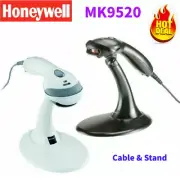Honeywell Voyager MS9520 Barcode Reader USB Cable With Stand Black/White